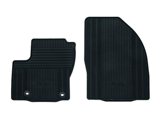 Originale Ford Kuga 01/2008-10/2012 Tappetini in gomma anteriore,nero