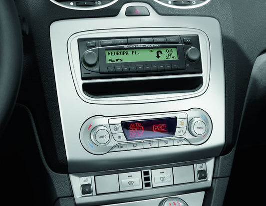 Originale Ford Focus/Kuga Alloggiamento per sistemi audio DIN Grigio Asfalto