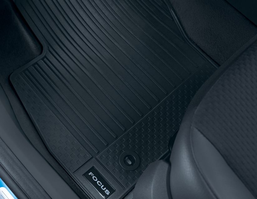 Originale Ford Focus 07/2004-12/2010 Tappetini in gomma anteriore,nero