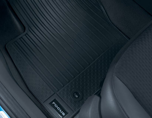 Originale Ford Focus 07/2004-12/2010 Tappetini in gomma anteriore,nero