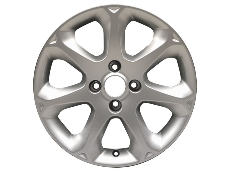 Originale Ford Fiesta 09/2008-10/2012 Cerchi in lega 16" a 7 razze,Silver