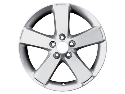 Originale Ford Galaxy/S-MAX Cerchi in lega 17" a 5 razze,Silver Machined front